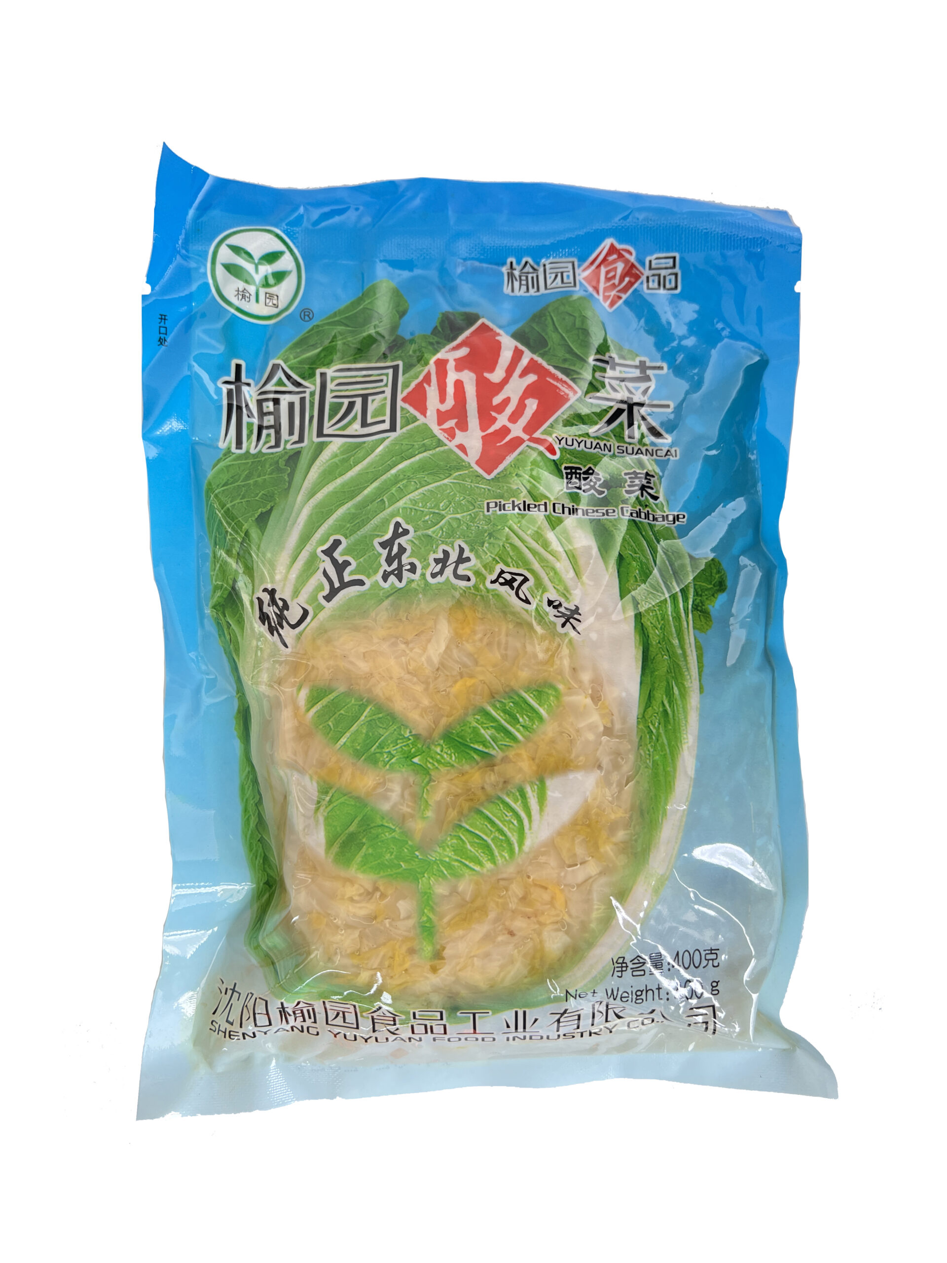 榆园 酸菜丝400克 , Yu Yuan Pickled Chinese Cabbage Slice 400g